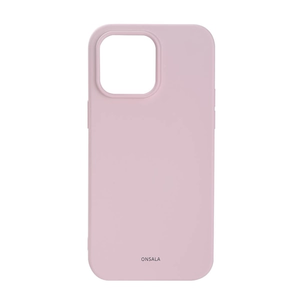 ONSALA Mobilskal Silikon Chalk Pink - iPhone 14 Pro Max