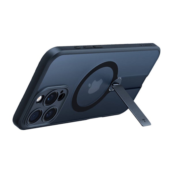 Torras Pstand Spin Case til iPhone 16 ProMax (sort)
