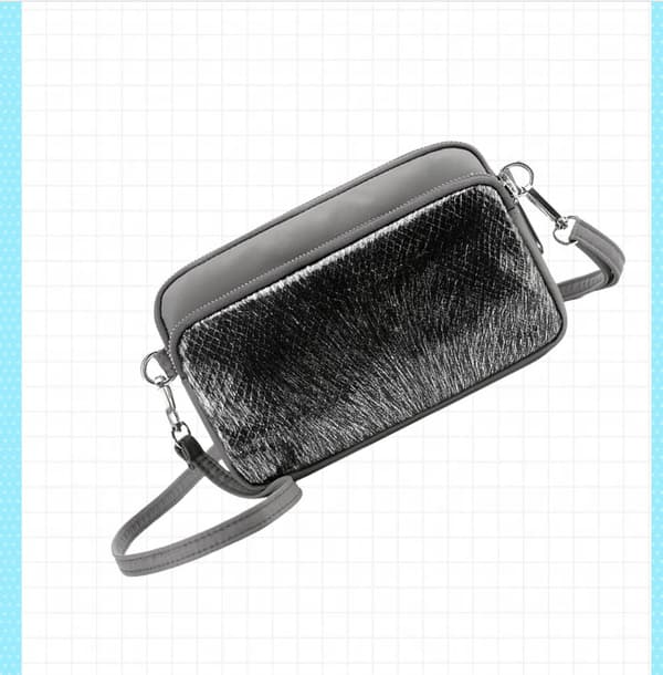 Stilfuld Glitter Telefon Taske Grey Grey