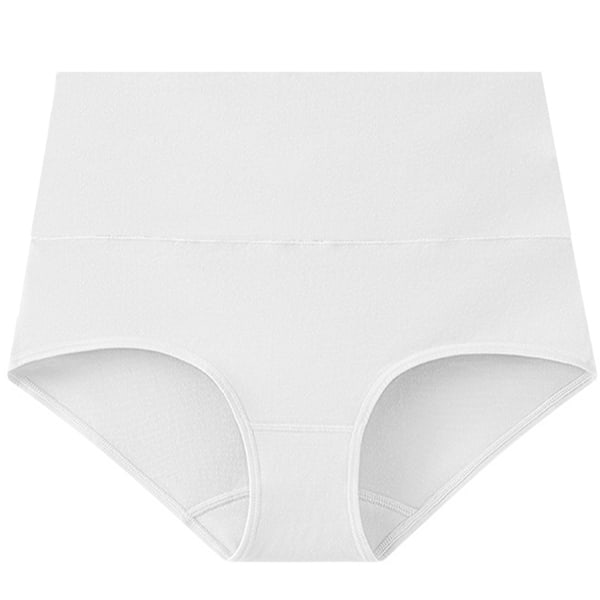 Trosor med hög midja (5-pack) Vit XL