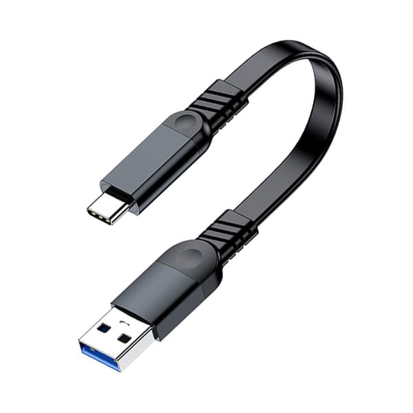 USB-A til USB-C-kabel med 10 Gbps, 8K ved 60 Hz, 5 A/600 W og CarPlay 3 m 3 m