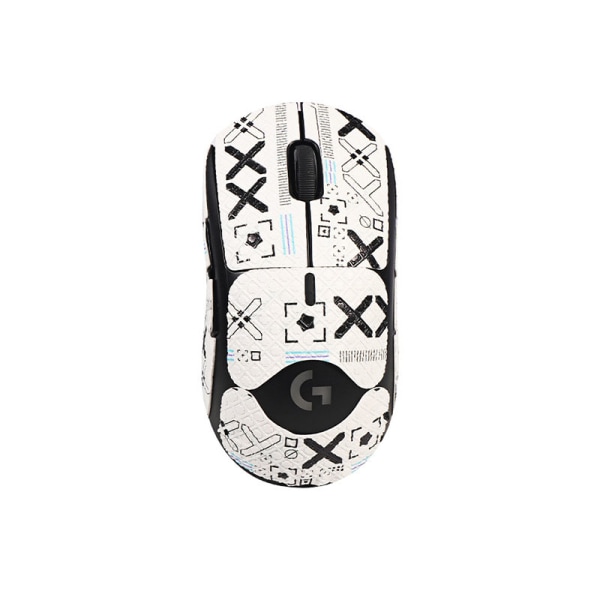 Anti-Slip Mouse Grip Tape til Logitech GPW1 Hvid