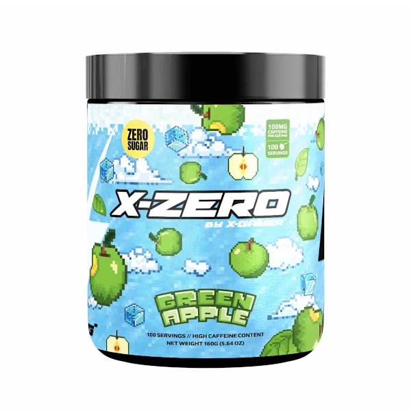 Energidryckspulver X-Zero 160 gram Green Apple