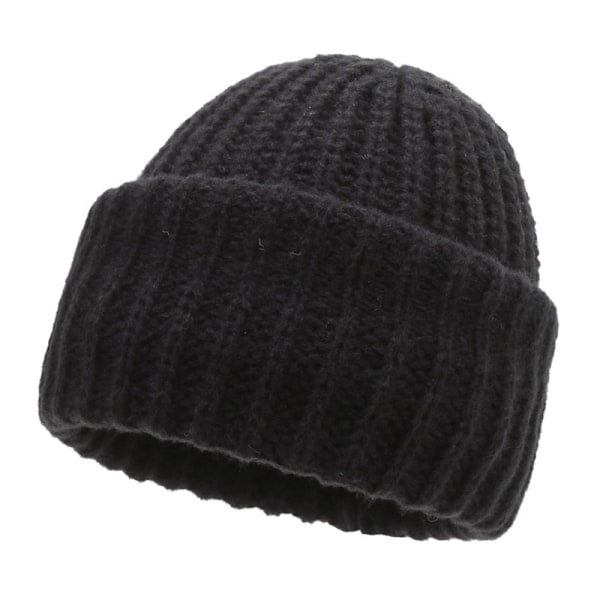 To-i-en Stablet Beanie Hat Kvinders Sort