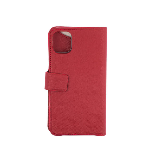 ONSALA Mobilfodral  Saffiano Red - iPhone 12 / 12 Pro