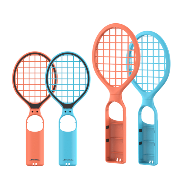 Paranna peliäsi: SWITCH 2 Tennismailasetti - Sininen ja oranssi