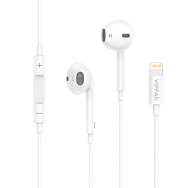 Trådbundna in-ear-hörlurar VFAN M09 (vit)