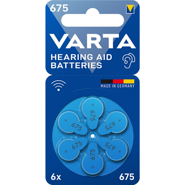 PR44 (675) batteri, 6 st. i blister
