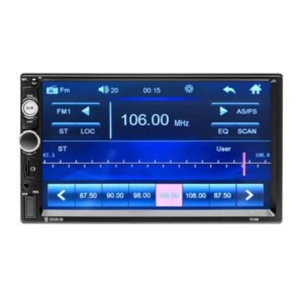 Podofo bilskærm K0126 Mirror Link, BT, USB 7"