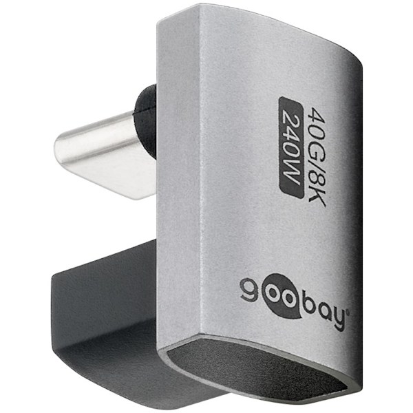 USB-C™-adapter 180° U-formad, USB4™