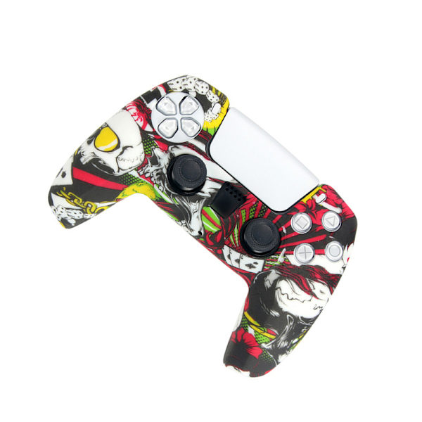 Camouflage silikonfodral för PS5-kontroller A