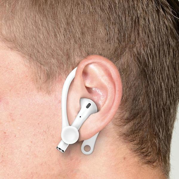 Öronkrokar för Airpods - Vita