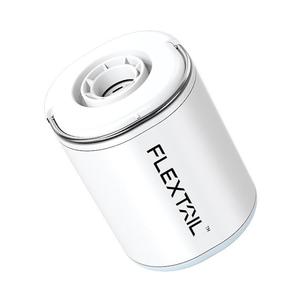 Bärbar 3-i-1 luftpump Flextail Tiny Pump 2X (vit)
