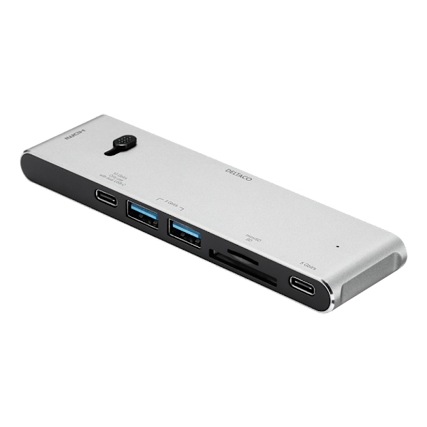 USB-C docking station, HDMI/SD/mSD reader,works with MacBook