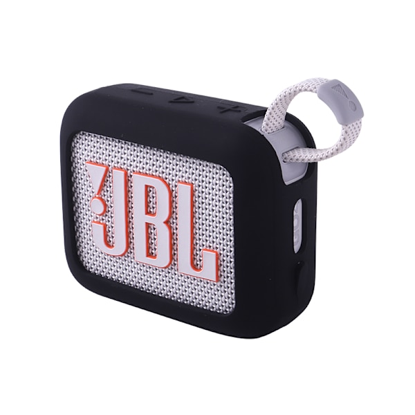 JBL GO4 silikonfodral med karbinhake Svart