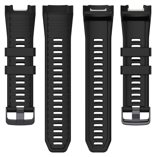 Silikon officiellt armbandsarmband för Garmin Instinct 2X Svart