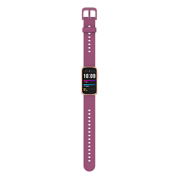 Smartwatch med EKG, puls- og blodtryksmåler, søvnmåler, skridttæller Beige