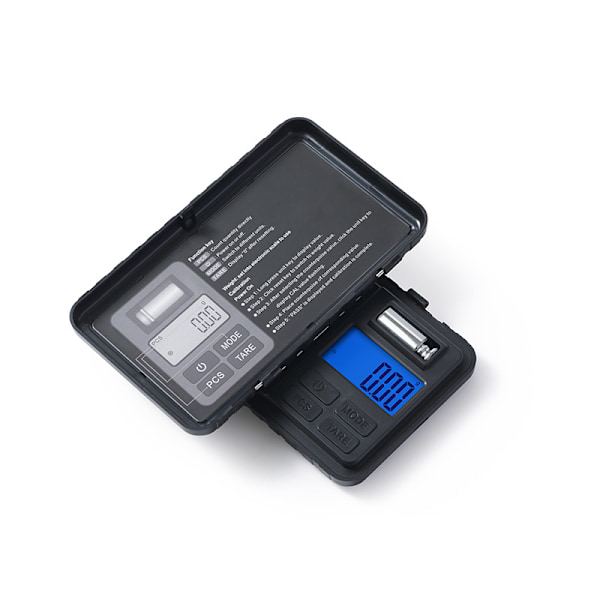 Multifunktionell Smyckesvåg Batteriutgåva 1kg/0.1g