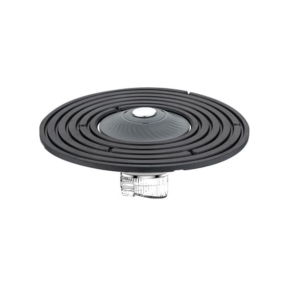 Gulvafløbskerne med stor diameter - Kort version, 304 rustfrit stål, effektiv afløbsløsning Grey Grey
