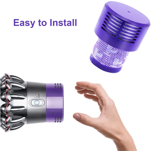 INF 2-komponenttinen pölynimurin suodatin Dyson V10:lle