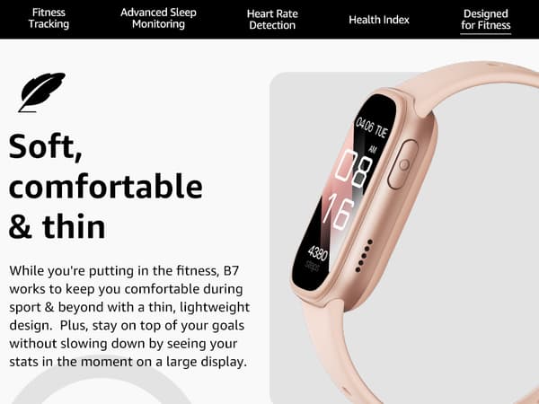 Älykello Bluetooth-puheluilla ja terveyden seurannalla Pink Pink
