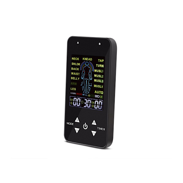 TENS maskine muskelstimulator 15 massagetilstande Sort