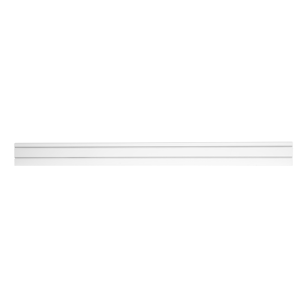 OFFICE Spårpanel i aluminium för skrivbord, 110 cm, vit