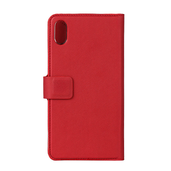 ONSALA Mobilfodral Saffiano Red - iPhone XS Max