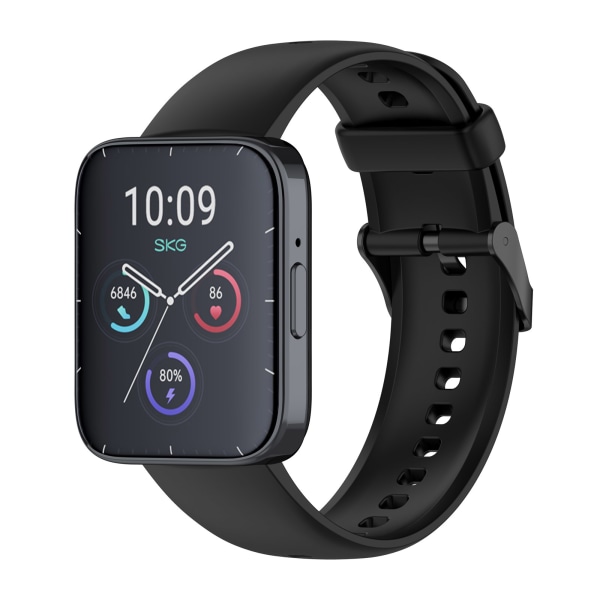 Klockarmband för SKG V9 Pro, Amazfit Bip5 Unity Svart