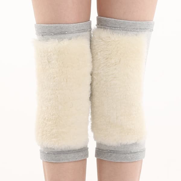 Vinter Knästöd Ben Knävärmare ärm Tjocka elastiska knäskydd XL XL