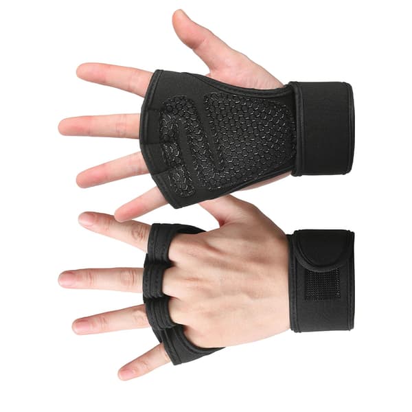 Sorte XL Sports Cykelhandsker: Solbeskyttelse & Touchscreen M