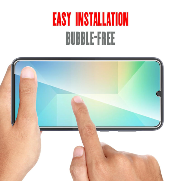 Kristallklart skärmskydd för Samsung A01S (3-pack)