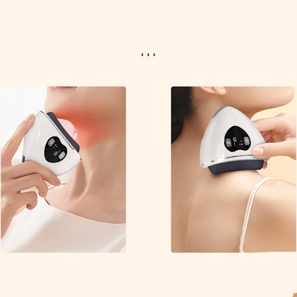 Elektrisk Gua Sha ansigtsmassageapparat til anti-aging og hudforyngelse