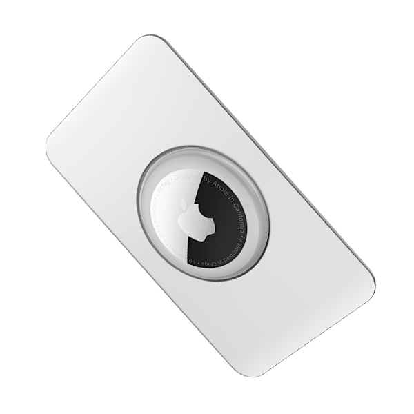 Suojakotelo Apple AirTagille - Valkoinen Harmaa