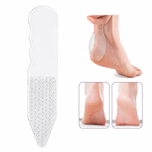 Nano Glas Fodfil - Spids Tip til Glatte Fødder