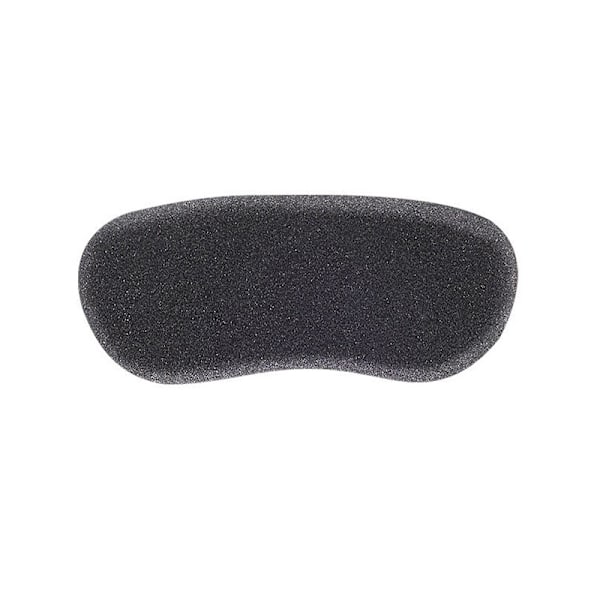 Hälfoder Självhäftande skokuddar Svart 4 mm