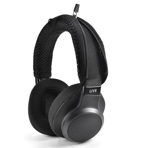 Udskiftningspuder med pandebånd til JBL TUNE/live/E serious, Marshall-serien Sort