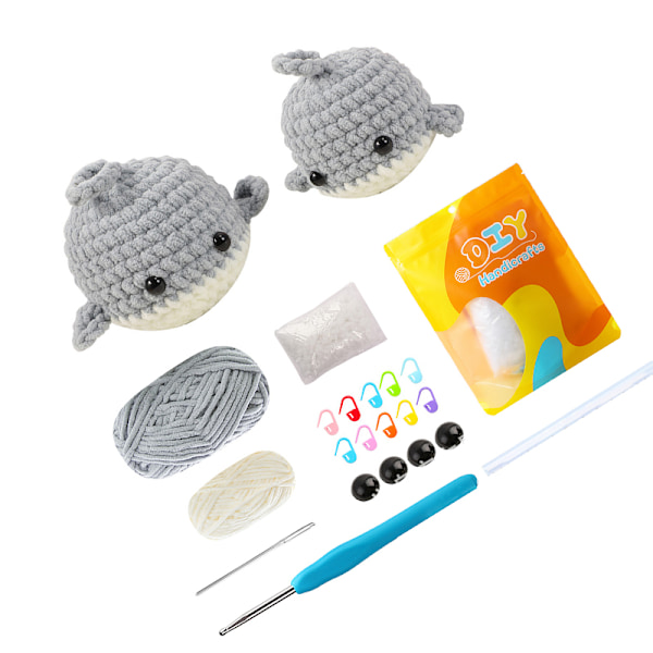 Handgjort valhakningskit Grey Grey