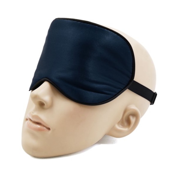 Sovmask silke 2-pack DarkBlue DarkBlue