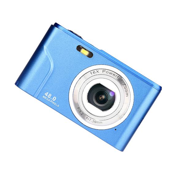 INF Digitalkamera 1080P / 48 megapixel / 16x zoom Blå