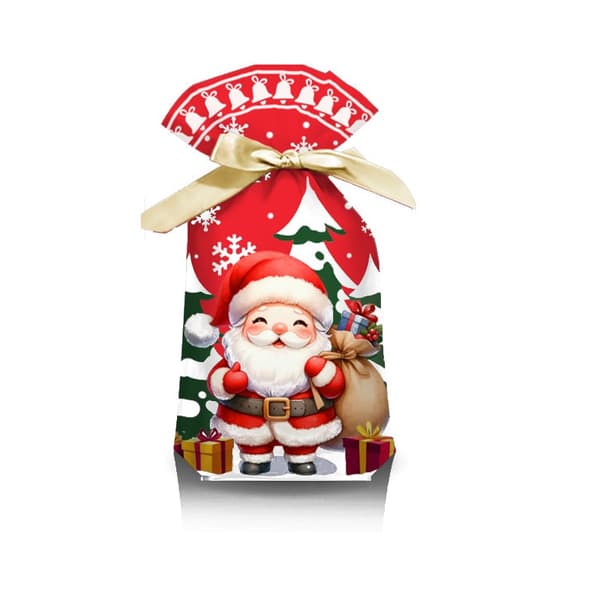 Julgodispåsar - Snöig Skogs Välsignelse 12x17cm (50-pack) - Festlig Presentförpackning