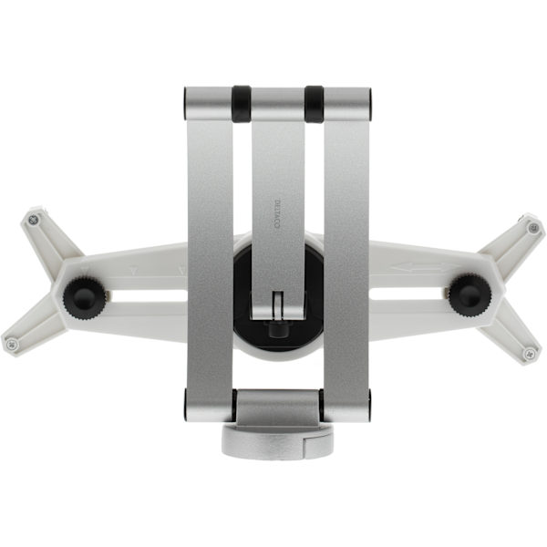 Wall bracket for tablet, rotatable 360, 3 joints, gray V2