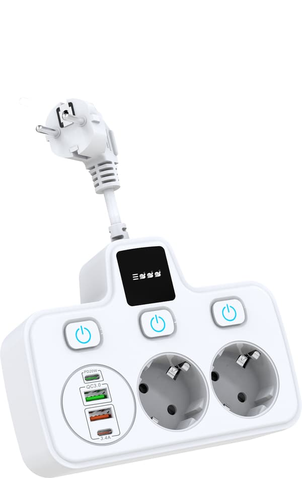 BKL-503 EU:n pikalatausjatke White White