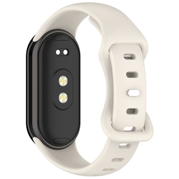 Silikonarmband för Xiaomi Mi Band 9/8 Beige