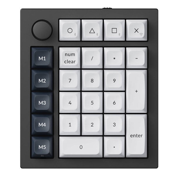Keychron Q0 Max RGB QMK/VIA Nuppiversion numeronäppäimistö (musta)
