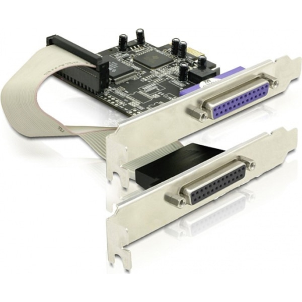 PCI Express x1 Card to 2 x Parallel