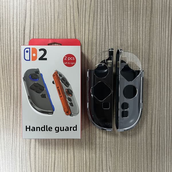 Kristallfodral för Switch 2nd Gen vänster och höger handkontroller