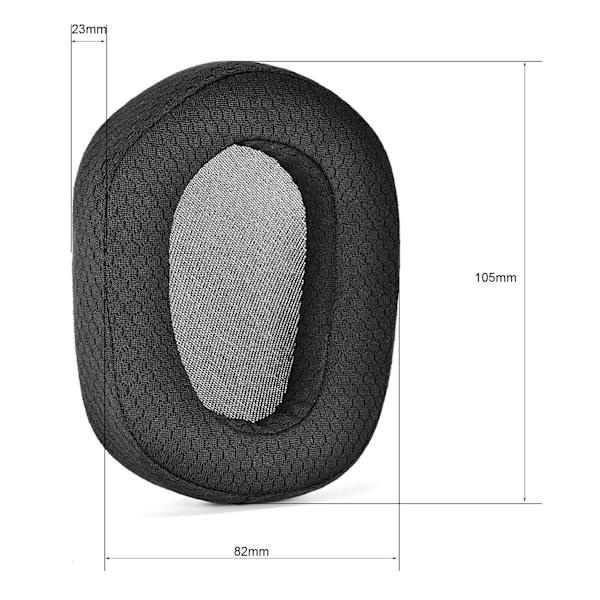 2-Pack ørepuder til Logitech G335 Headset Sort