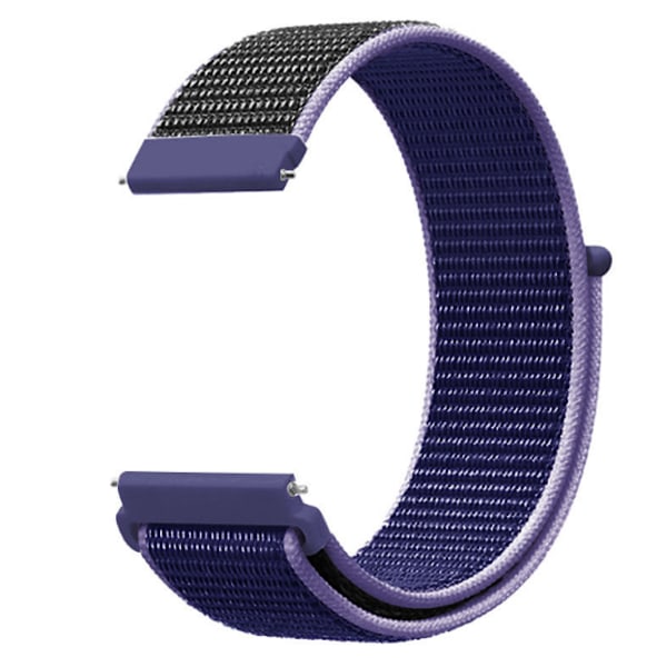 Klockarmband för Samsung Watch 4/5/6 & Huawei GT4 Svart + Blå 20 mm