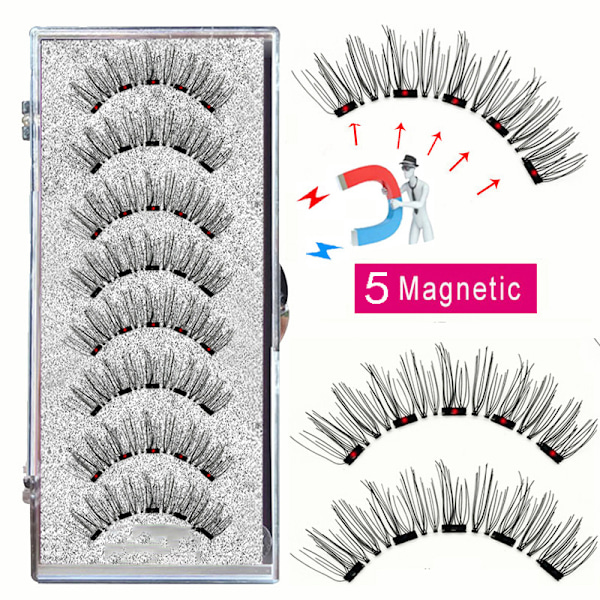 Magneettiripset 8 kpl 2 paria MB10K-5 - Vaivatonta kauneutta